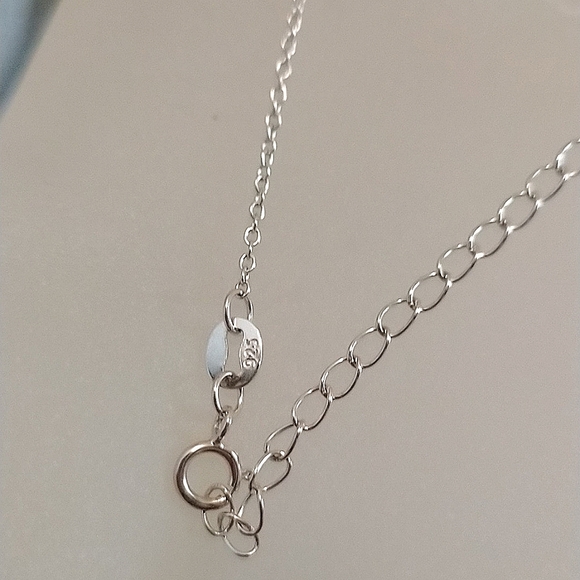 2/$30💕 BNWT Charmed Aroma Adjustable Sterling Silver Necklace - Picture 5 of 5